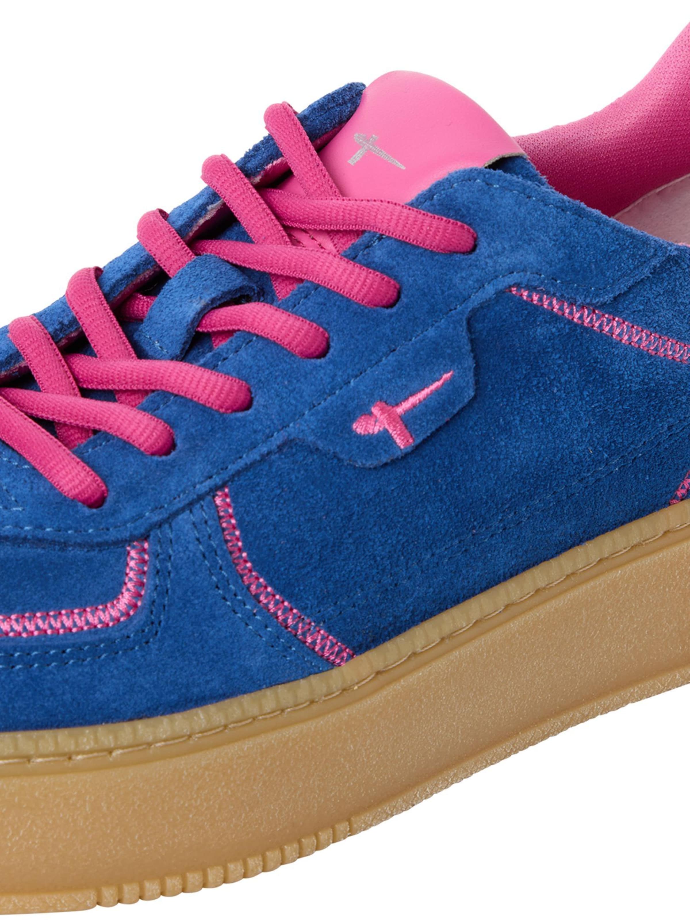 Tamaris Platform trainers in Blue