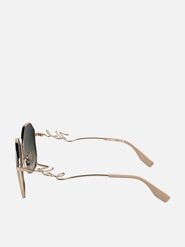 Karl Lagerfeld Zonnebril in Goud