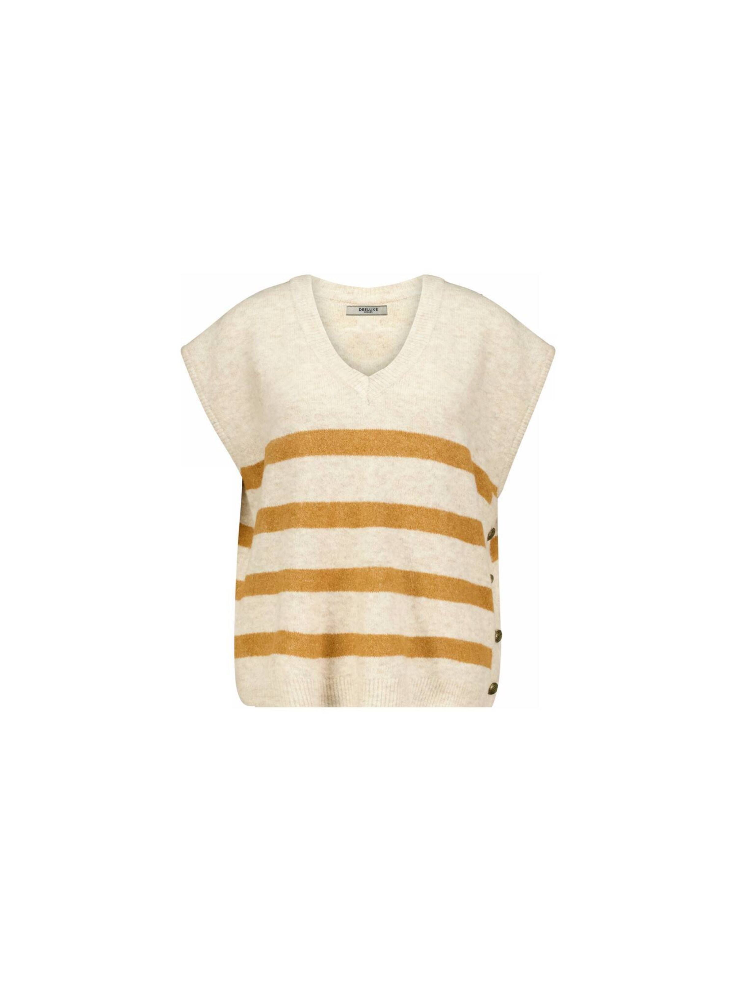 Tops en tricot 'BIRDY' Deeluxe en beige : devant