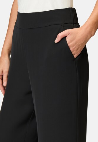 zero Wide leg Broek in Zwart