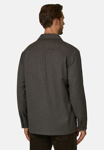 Veste mi-saison Boggi Milano en gris : derrière