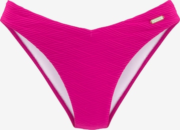 SUNSEEKER Bikini Bottoms in Pink: front