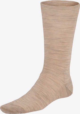 Chaussettes 'Gary' KUNERT en gris : devant