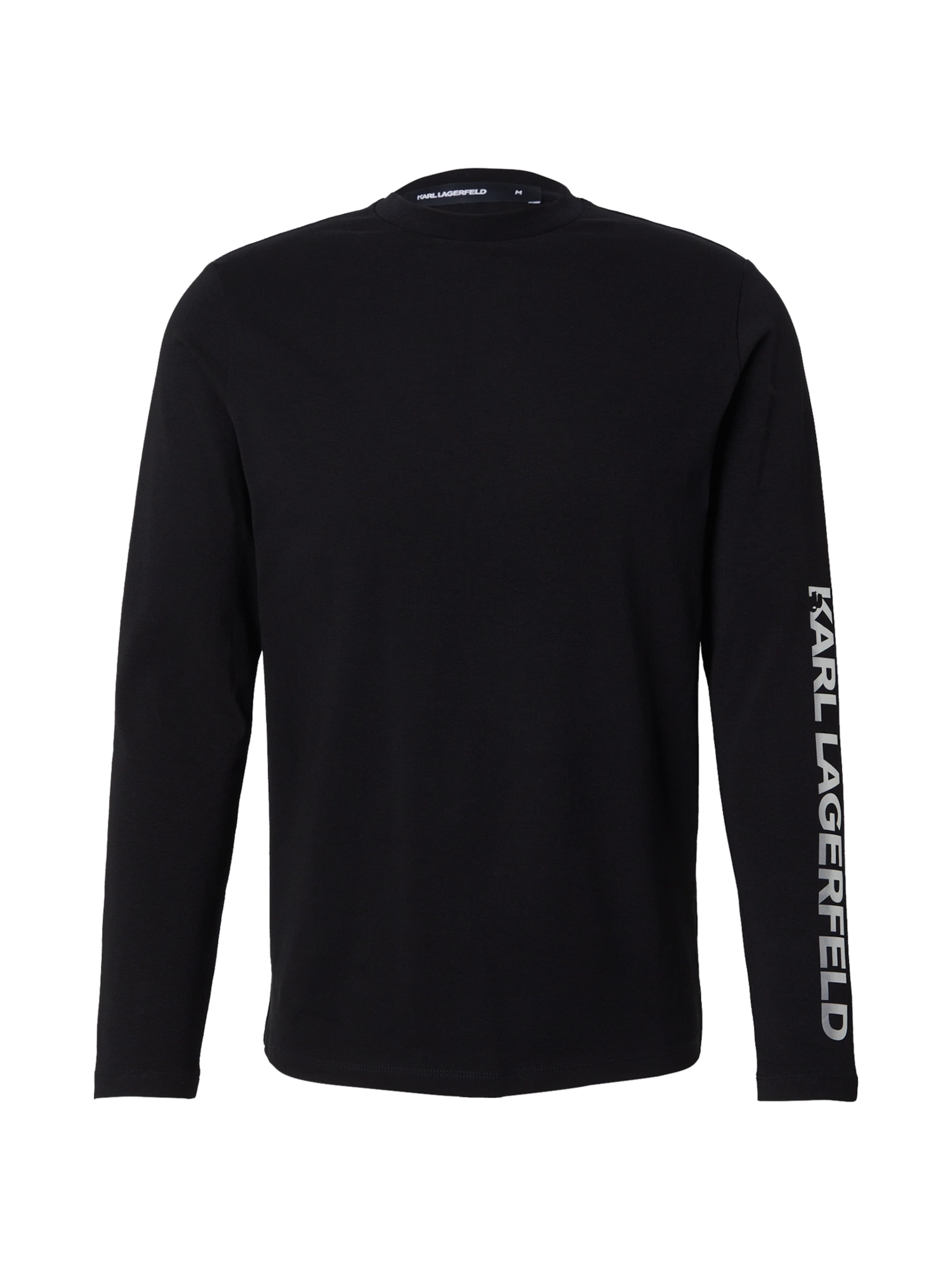 Karl LagerfeldMajica - crna boja: prednji dio