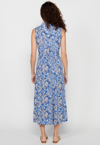 Robe-chemise KOROSHI en bleu