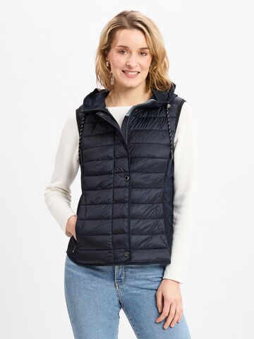 GIL BRET Bodywarmer ' ' in Blauw: voorkant