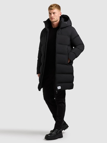 Manteau d’hiver 'CAIUS3' khujo en noir