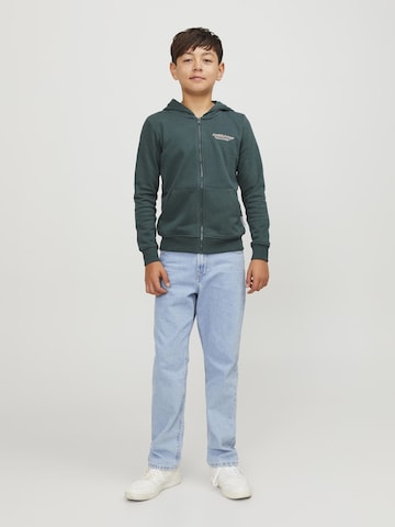 Jack & Jones Junior Sweatvest 'Lakewood' in Groen