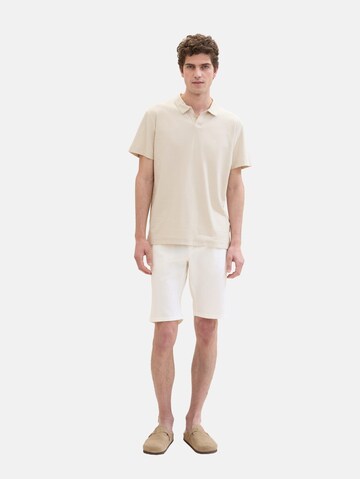 TOM TAILOR Regular Shorts in Weiß