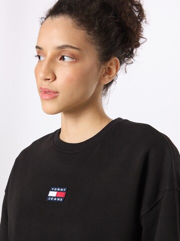 Sweat-shirt Tommy Jeans en noir