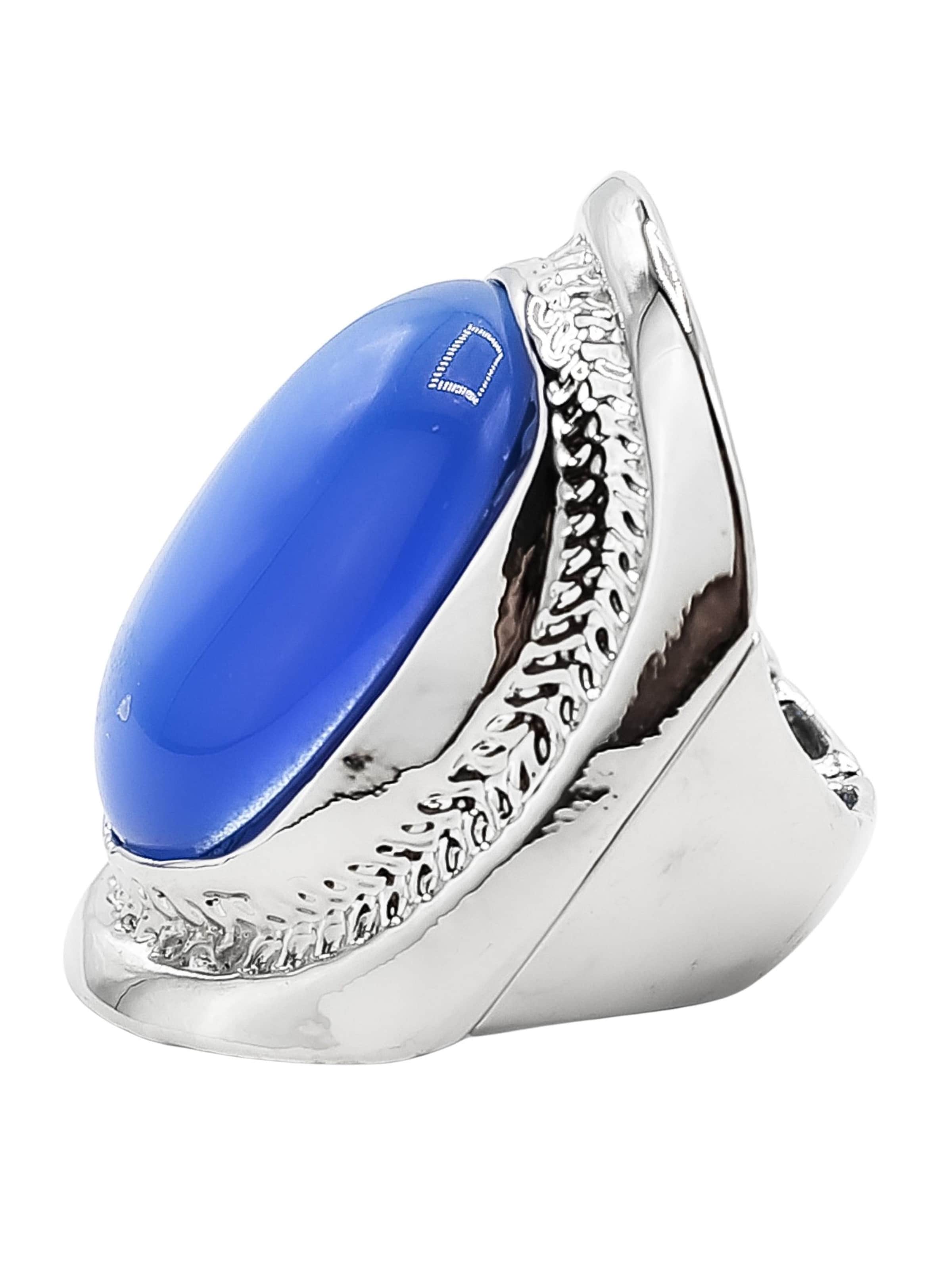 COLLEZIONE ALESSANDRO Ring 'BlueOcean' in Blue