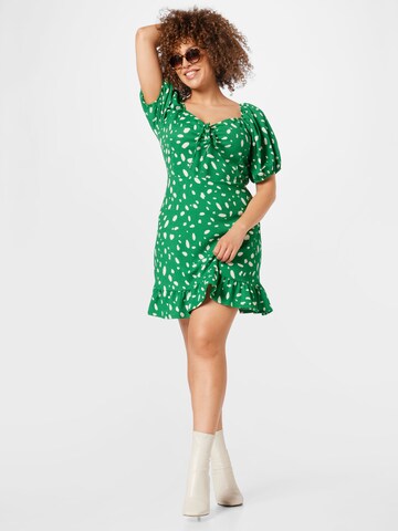 Dorothy Perkins Curve Šaty - Zelená