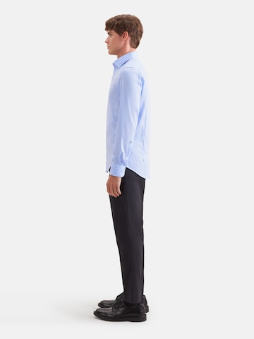 SEIDENSTICKER Slim fit Zakelijk overhemd in Blauw