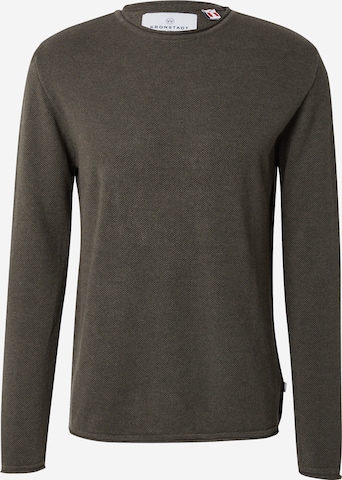 Pulover 'Pep' de la Kronstadt pe verde: față