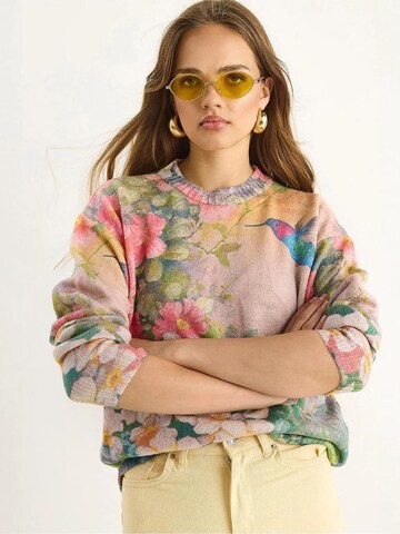 Bianco Lucci Sweater in Pink: front