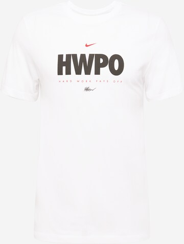 Maglia funzionale 'HWPO' di NIKE in bianco: frontale