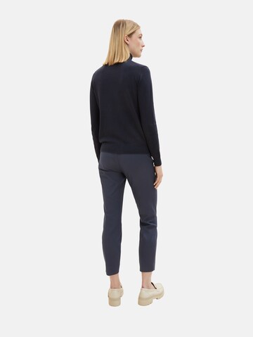 TOM TAILOR Regular Trousers 'Mia' in Blue