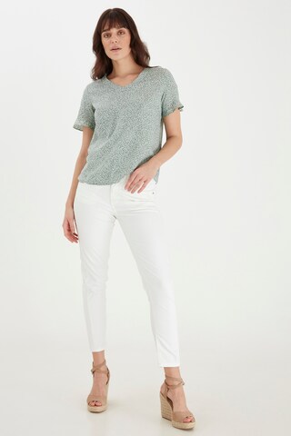 Slimfit Jeans 'ANSA' di Fransa in bianco