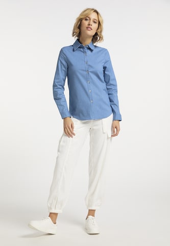 usha BLUE LABEL Blouse in Blue