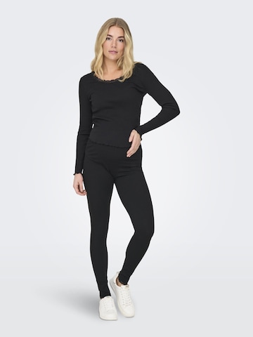 Only Maternity Skinny Leggings 'OLMIpass' i sort