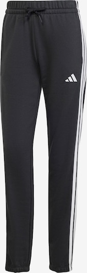 ADIDAS SPORTSWEAR Urheiluhousut 'Essentials' värissä musta / valkoinen, Tuotenäkymä