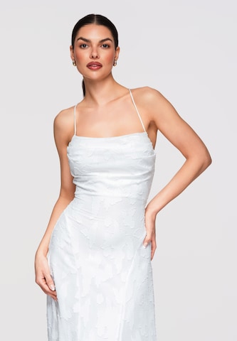 Ombre Evening dress 'LA-OM-DLR307' in White
