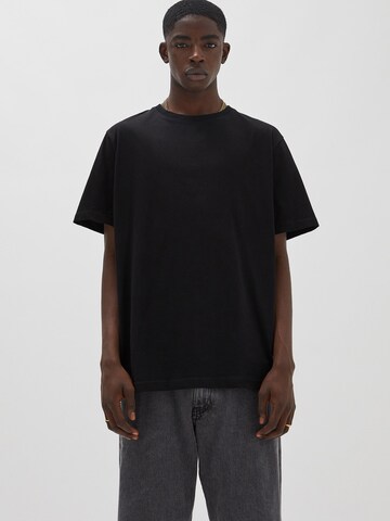 Pull&Bear T-Shirt in Schwarz