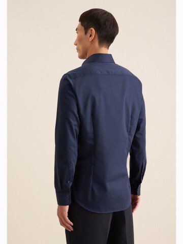 SEIDENSTICKER Slim fit Business shirt in Blue