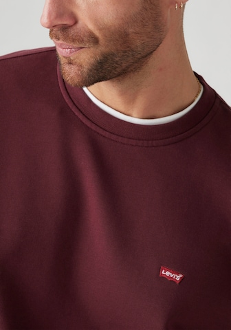 LEVI'S ® Regular fit Sweatshirt 'Original HM' in Red