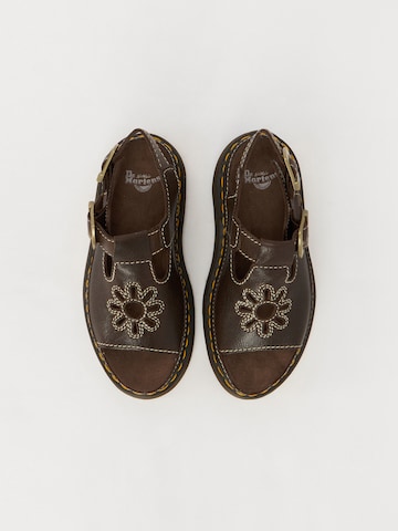 Sandalo 'Dunnet Flower' di Dr. Martens in marrone