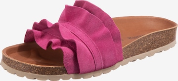 VERBENAS Mules 'Rocio' in Pink: front