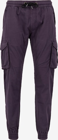 ALPHA INDUSTRIES Брюки-карго в Лиловый: спереди
