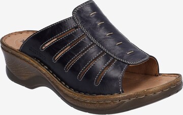 JOSEF SEIBEL Clogs 'Catalonia' in Blue