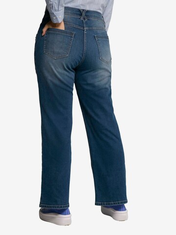 Ulla Popken Bootcut Jeans 'Mary' in Blauw