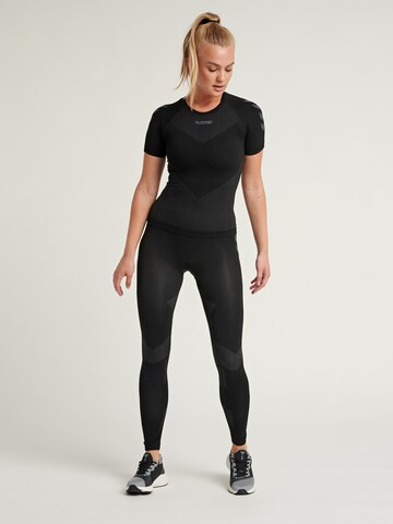 Hummel Funktionsshirt 'First Seamless' in Schwarz