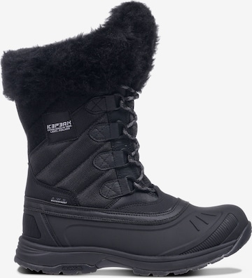 ICEPEAK Winterboots in Schwarz: Vorderseite