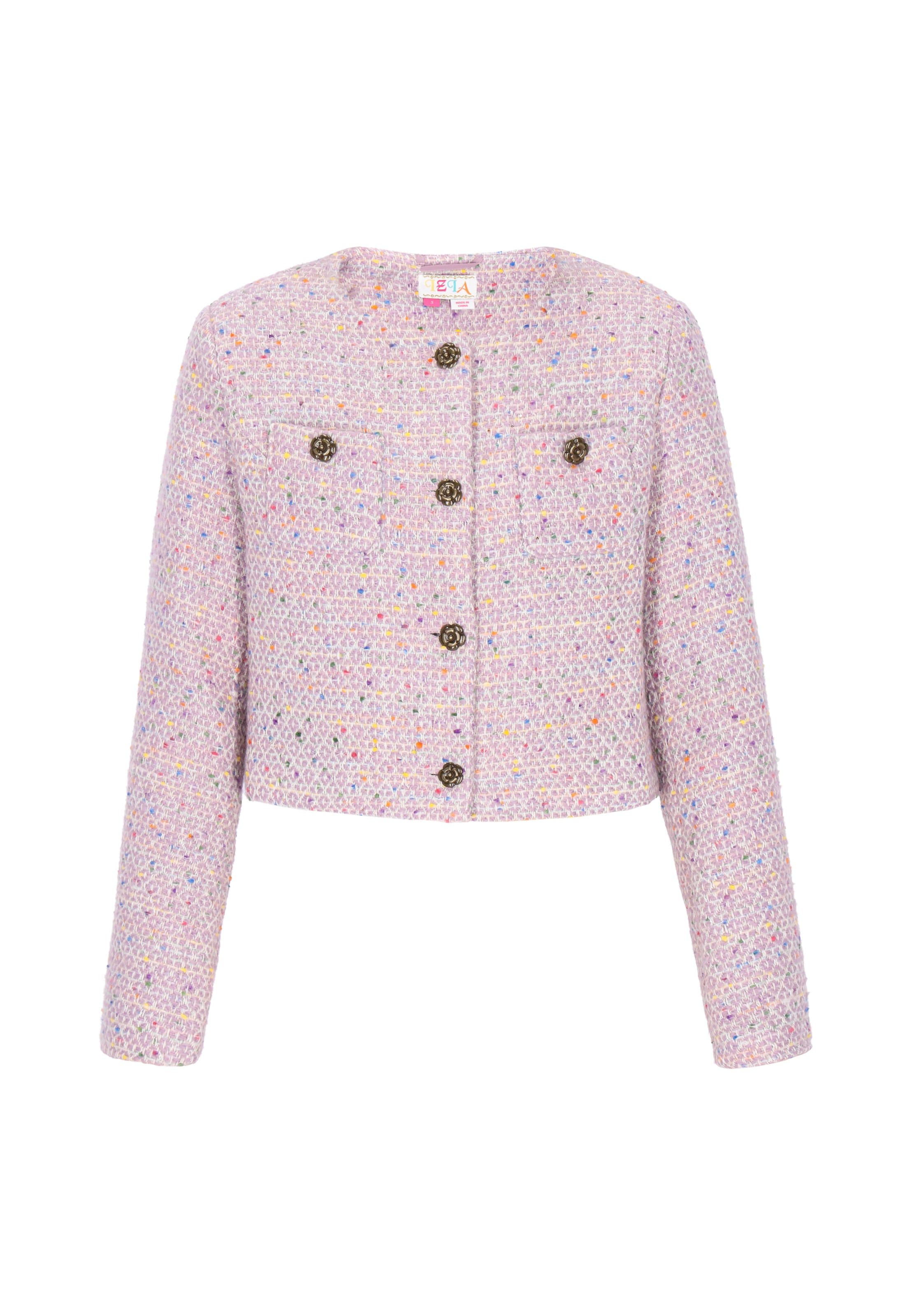 IZIA Blazer in Purple: front