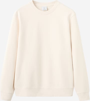 MANGO MAN Sweatshirt 'NOLE' in Beige: Vorderseite
