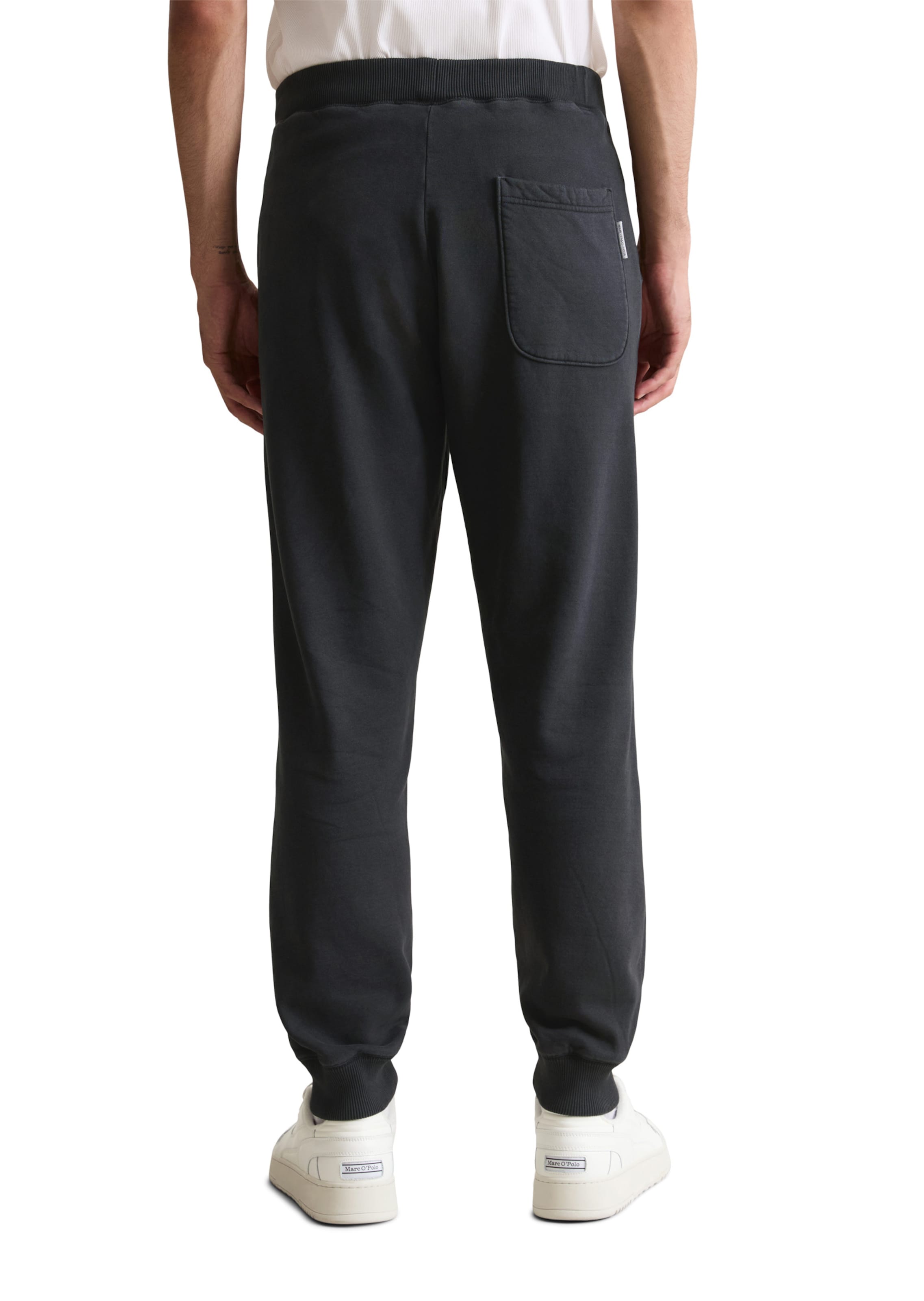 Marc O'Polo DENIM Tapered Trousers in Black
