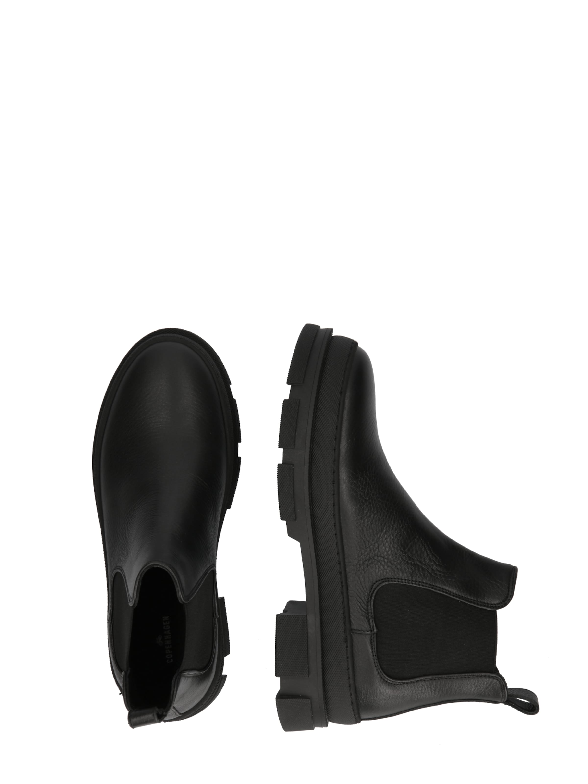 Copenhagen Studios Chelsea Boots in Schwarz