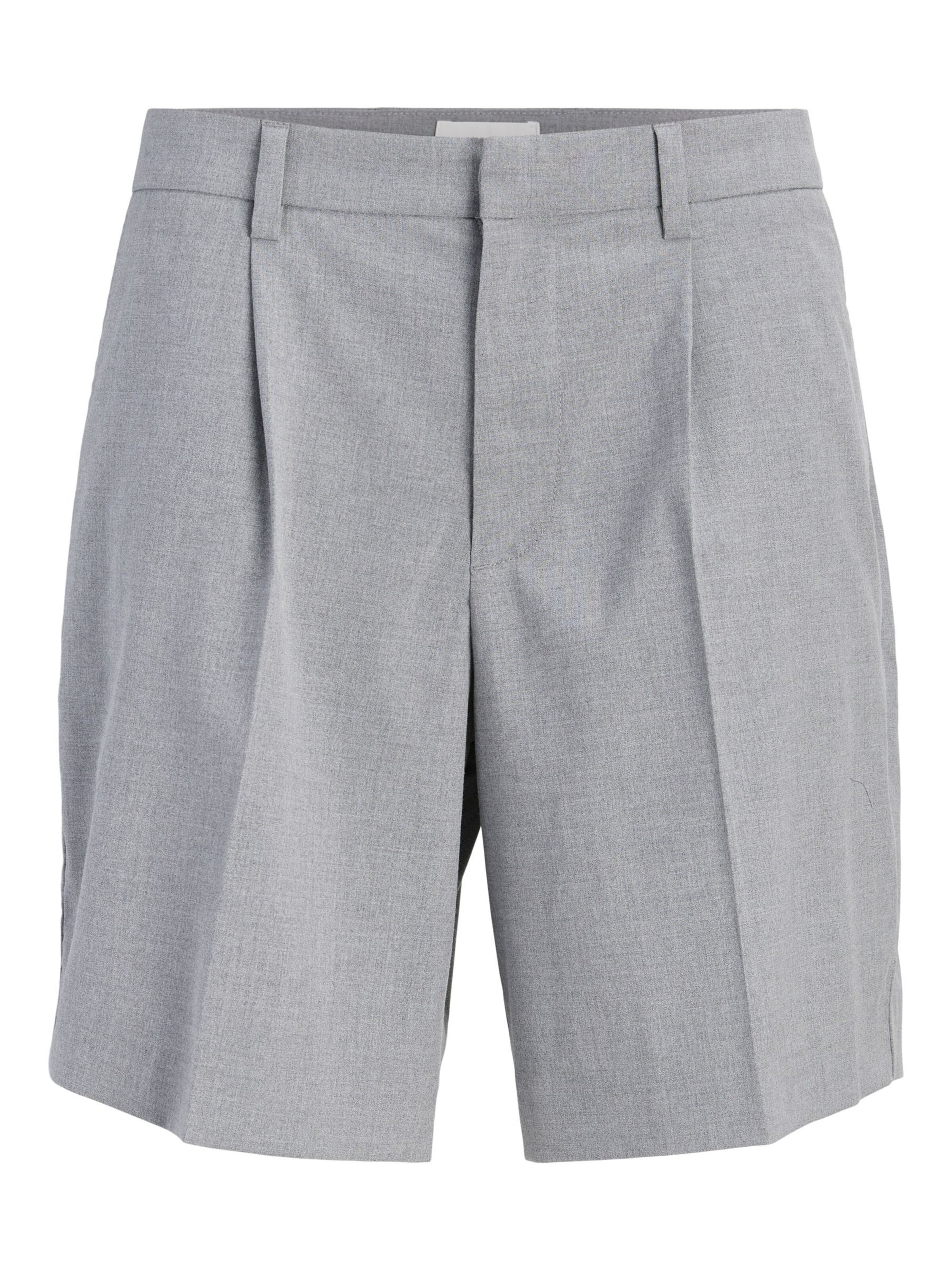 JACK & JONES Pantalon à pince en 48-50 en gris chiné, Vue avec produit