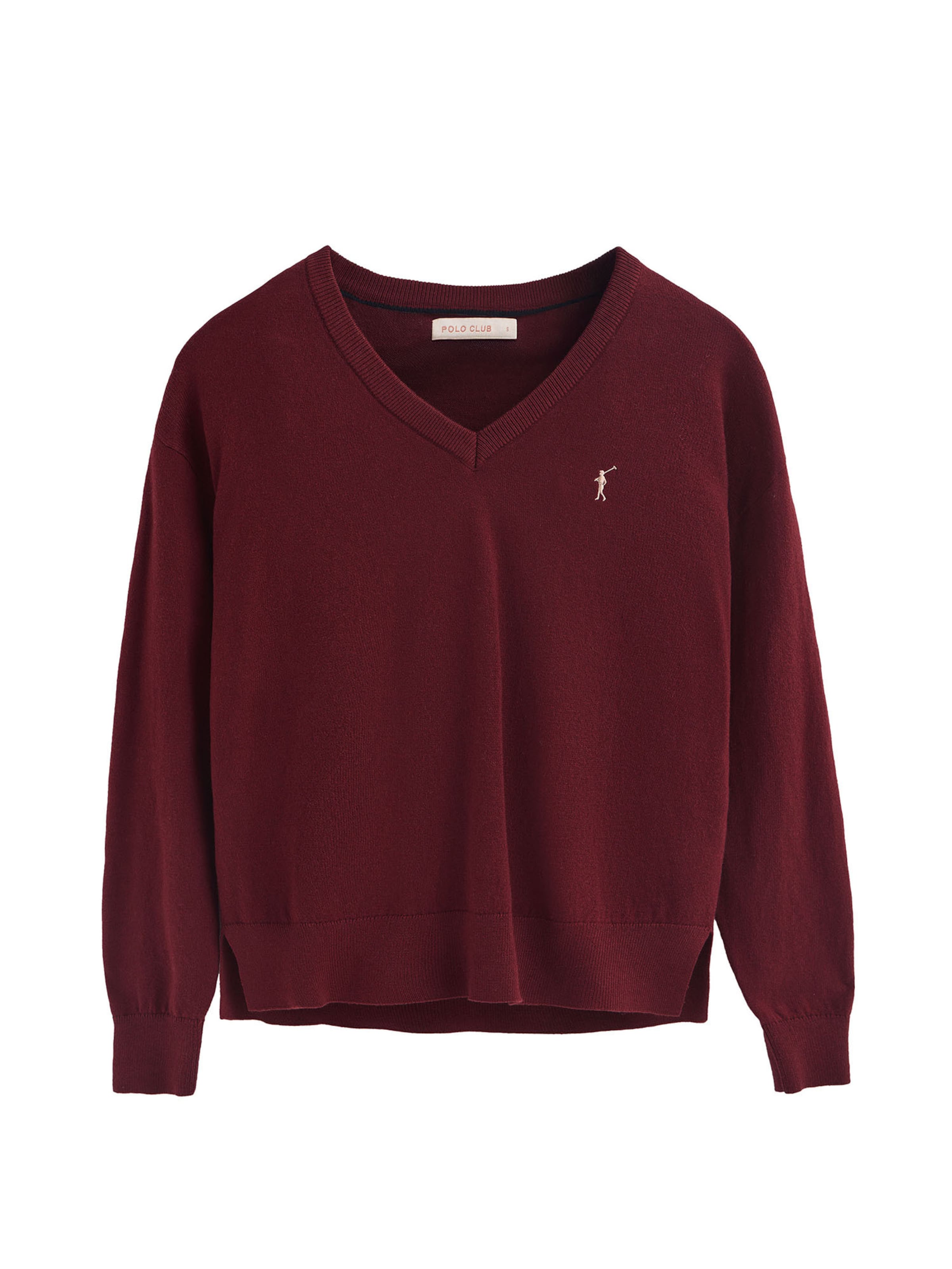 Polo Club Pullover in Rot: Vorderseite