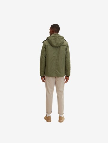 TOM TAILOR Winter Jacket in Green