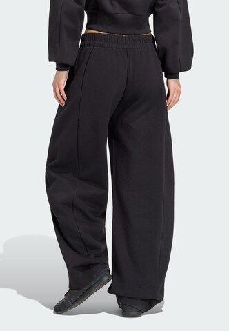 ADIDAS SPORTSWEAR Barrel Sports trousers 'Essentials Contemporary' in Black
