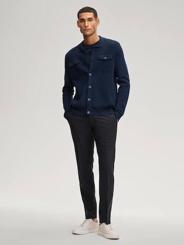 JOOP! Gebreid vest 'Owero' in Blauw