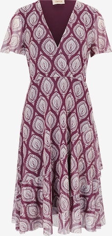 Cartoon Kleid in Lila: Vorderseite