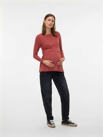 MAMALICIOUS Póló 'MLANABELLA' - piros