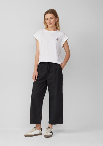 s.Oliver Wide leg Trousers in Black: front