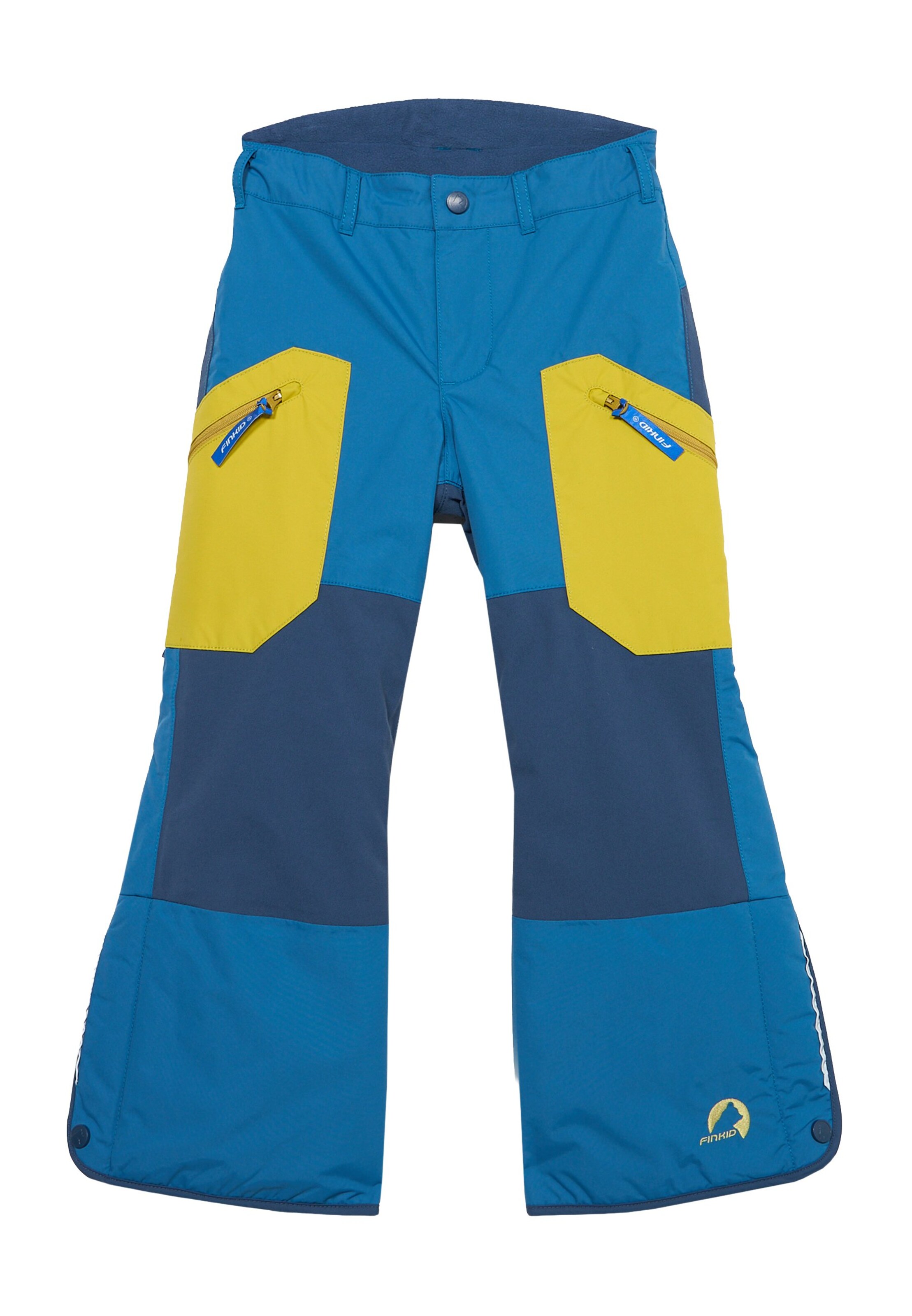 Regular Pantaloni sport 'TOBI SNOW' de la FINKID pe albastru: față