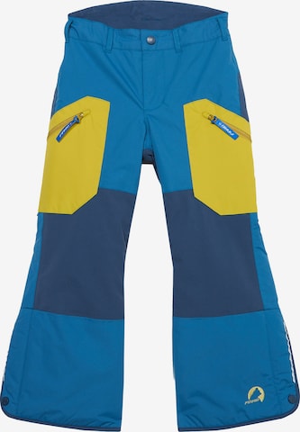 FINKID - Regular Calças funcionais 'TOBI SNOW' em azul: frente